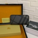 正規品 BURBERRY バーバリー 柄入り 高級レザーウォレット