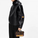 ルイ・ヴィトン キーポル 取り外し可能 調節可能 ショルダーストラップ ジッパー キャンバス パッチワーク レザートリム ハンドバッグ ショルダーバッグ クロスボディバッグ ミニ メンズ ブラウン